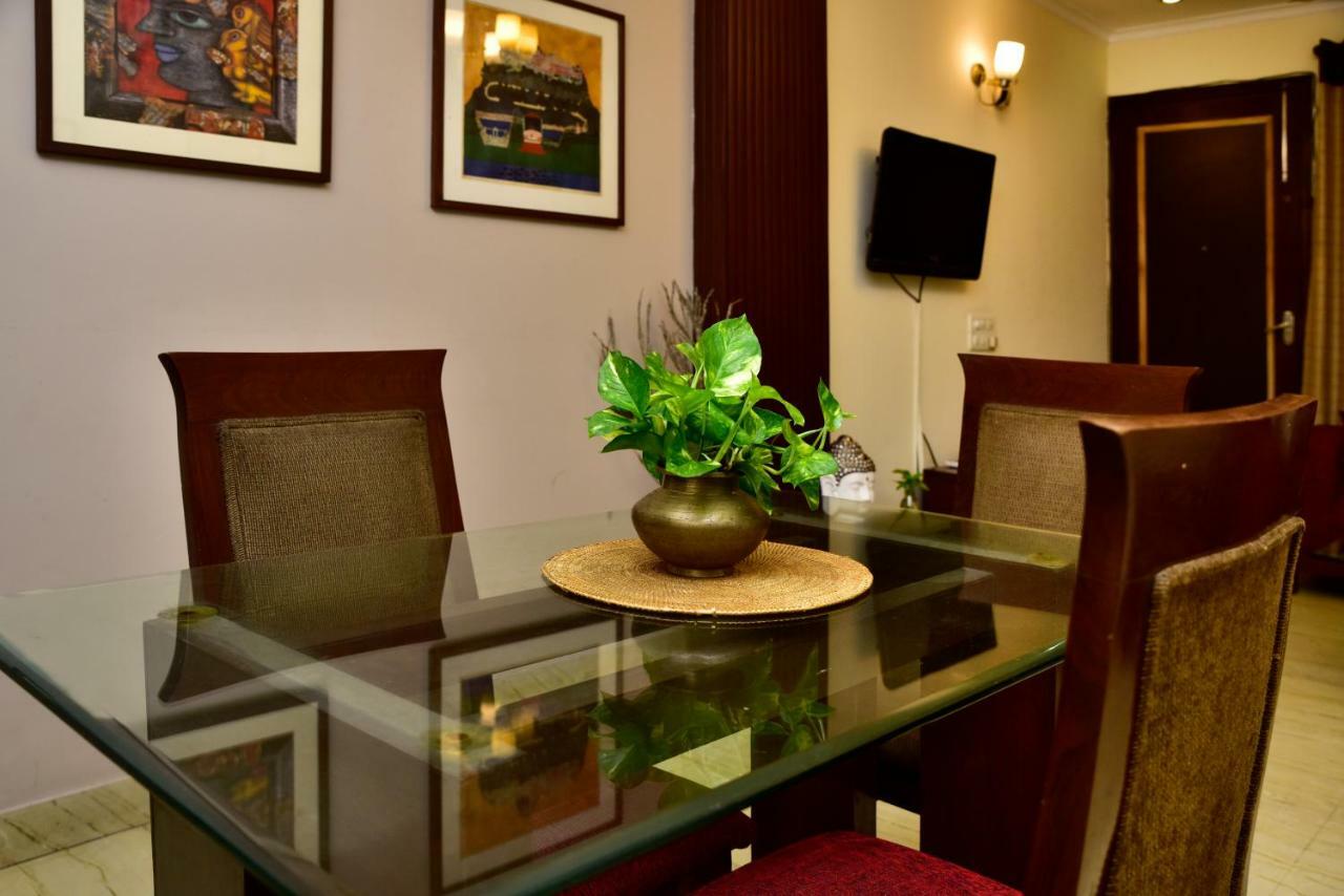 2Bhk Comfortable Furnished Serviced Apartments In Hauz Khas - Woodpecker Apartments New Delhi Eksteriør bilde